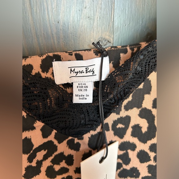 NWT Myra bag leopard tank top Size XL - Picture 3 of 7
